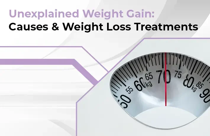 Unexplained Weight Gain: Causes & Weight Loss Treatments