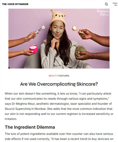 Are We Overcomplicating Skincare March 9 2024