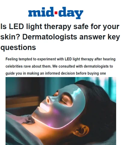 Is LED Light Therapy Safe For Your Skin Dermatologists Answer Key Questions 14 January2024