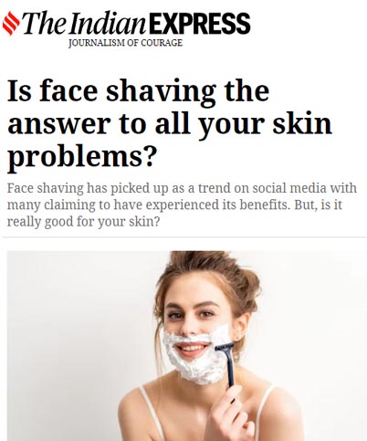 Is Face Shaving The Answer To All Your Skin Problems