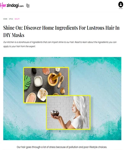 Shine On Discover Home Ingredients For Lustrous Hair In DIY Masks 2024 03 15