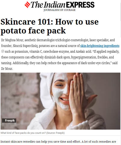 Skincare 101 How To Use Potato Face Pack February 8 2024