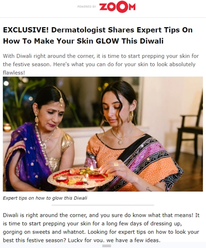 Dermatologist Shares Expert 9 Nov 2023