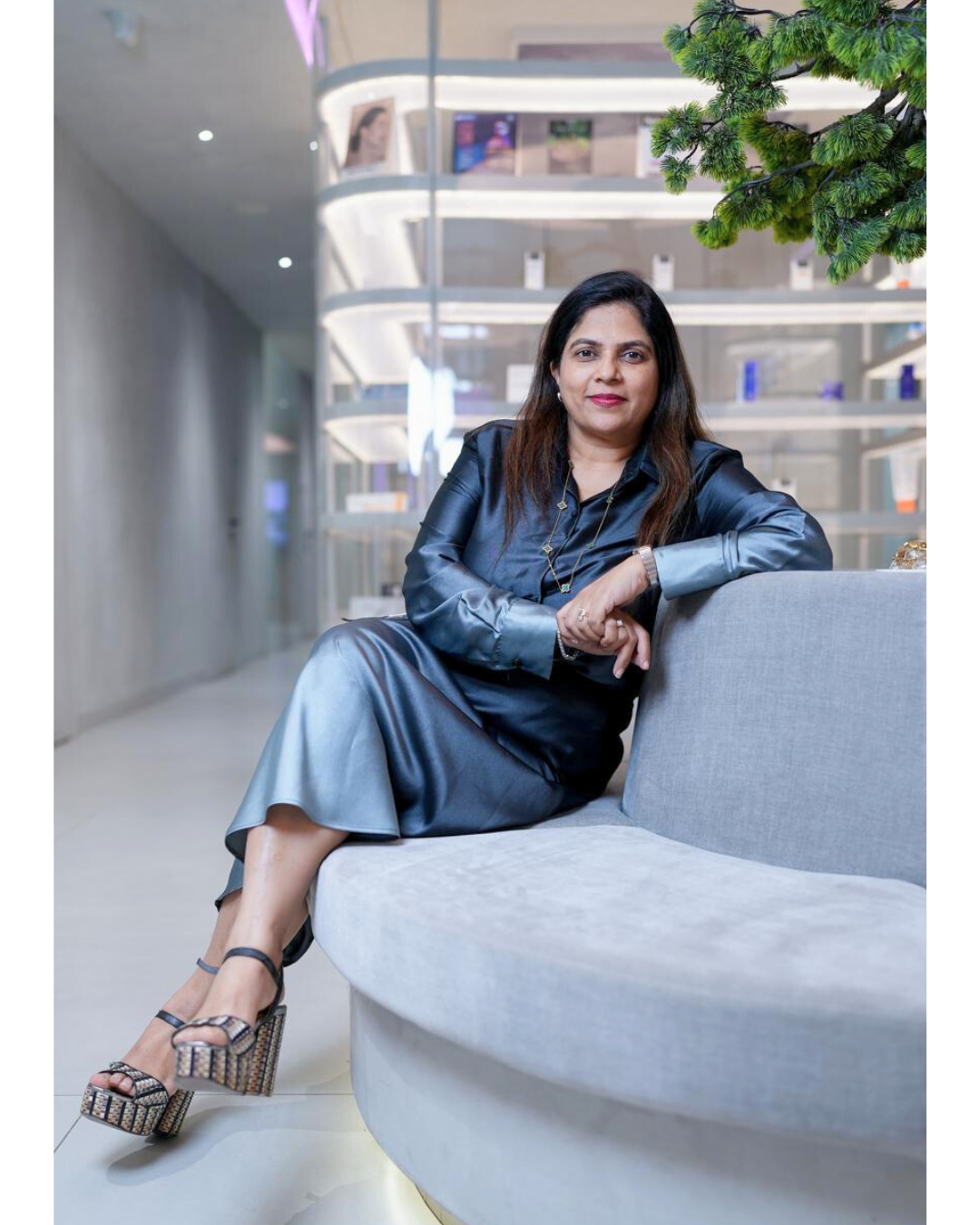 Dermatology procedure - clinic in action