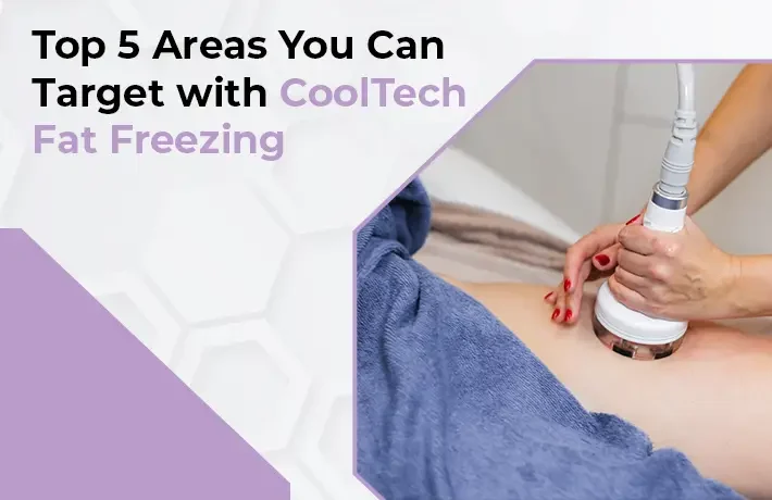 CoolTech fat freezing for belly, thigh, and arm fat reduction